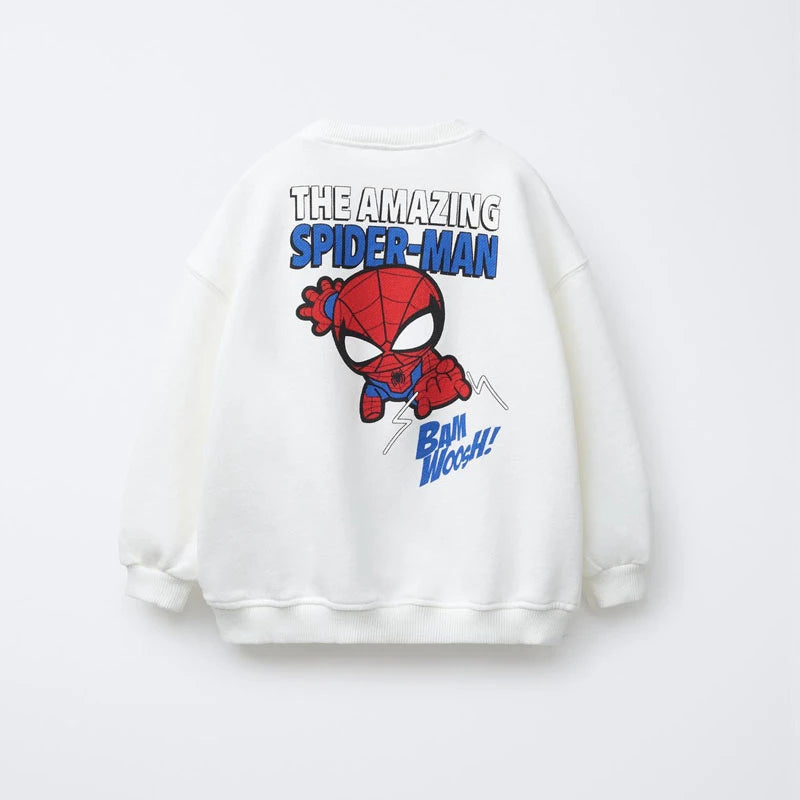 Boys Sweatshirts Trendy Casual Clothes Long-sleeved Tops Autumn Clothing Toddler Fashion New Design Design Hoodie Outer Wear