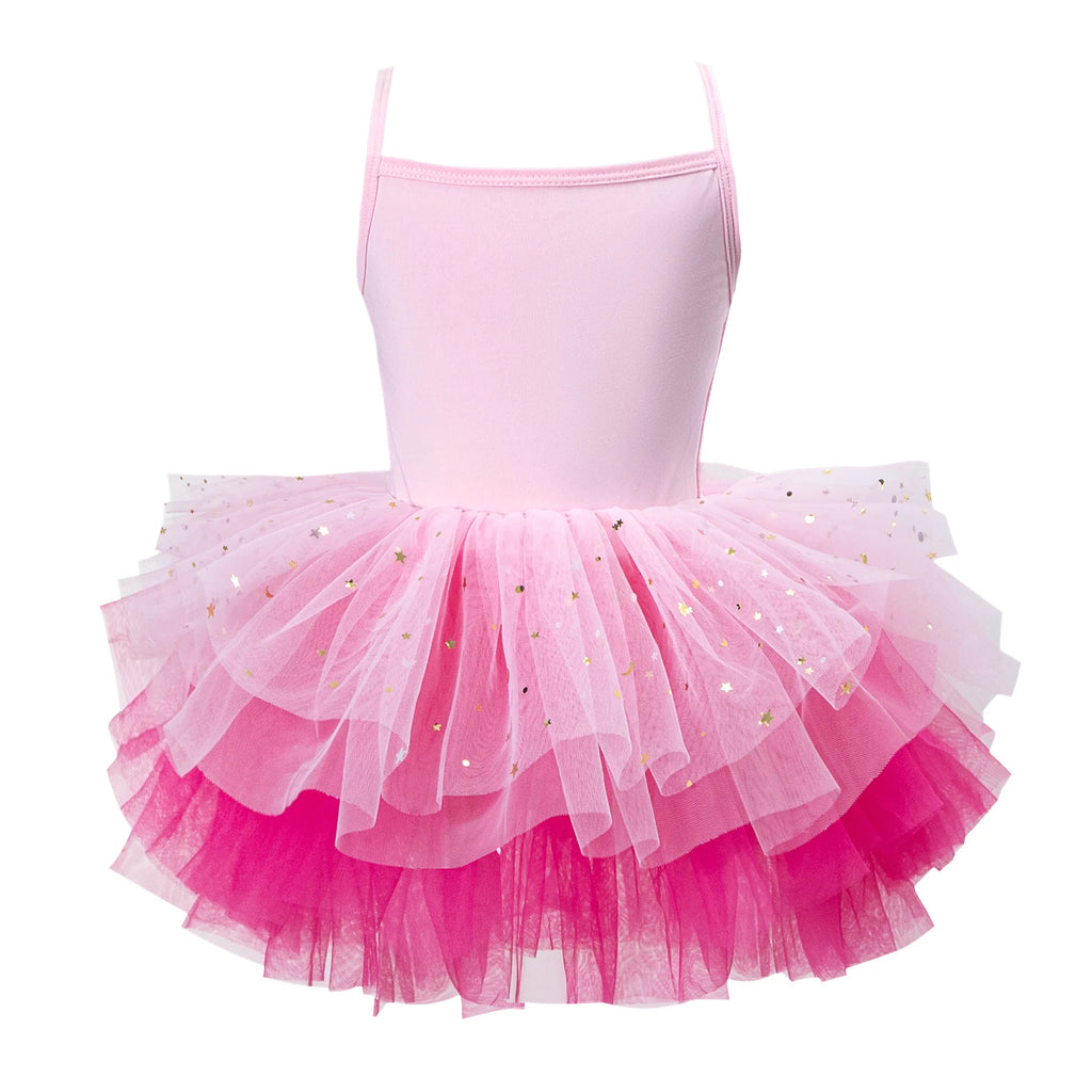 New Girl Ballet TuTu Dress 2-8 Ys Fashion Professional Kids Dancing Party Dress Performance Costume Princess Wedding Dress
